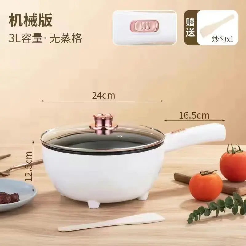 Multifunctional Electric Hot Pot with Large Capacity - Lunqara