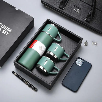 New 304 Stainless Steel Insulated Tea Cup Gift Set - Lunqara