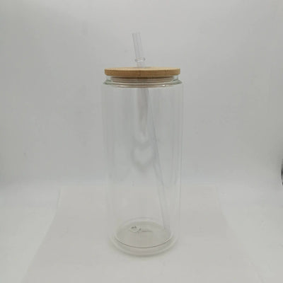 16oz High Borosilicate Glass Beer and Cola Cup - Lunqara 