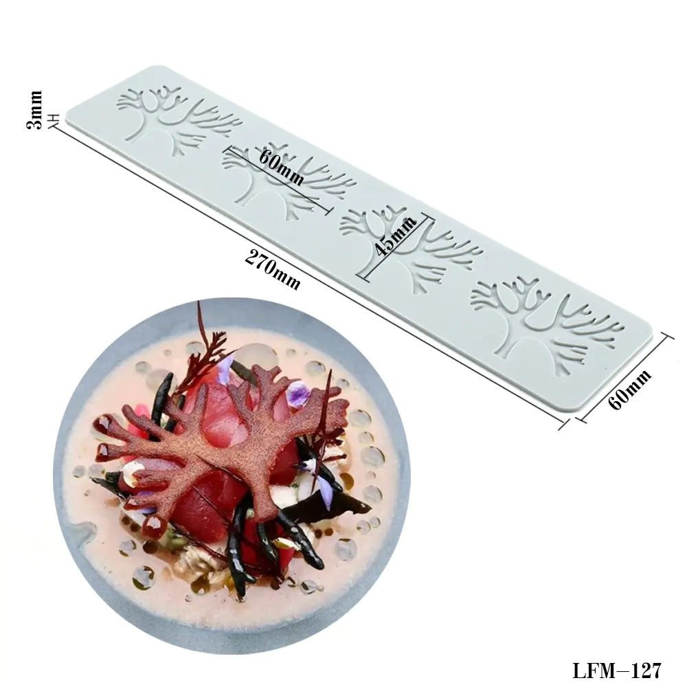 Silicone Lace Mat for Cake Decorating and Baking Tools - Lunqara 