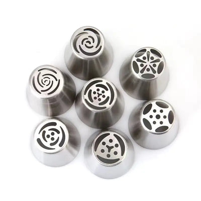 27-Piece Russian Pastry Tip Set for Baking Tools