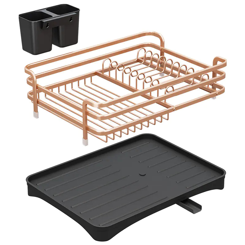 Multi-Functional Kitchen Dish Rack with Drainage System - Lunqara 