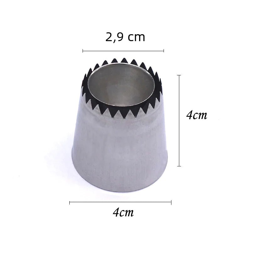 New Romeo Romia Cream Piping Nozzle Baking Tool - Lunqara