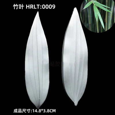 3D Silicone Molds for Leaf and Petal Decorations