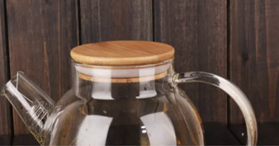 High-Temperature Resistant Glass Water Bottle - Lunqara 