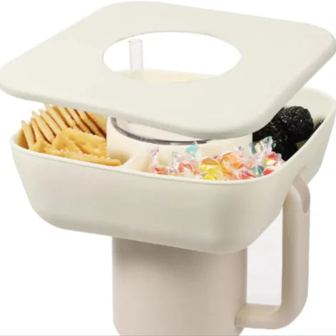 Silicone Snack Platter with Lid