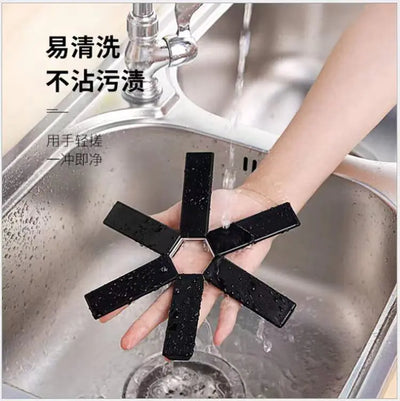 Creative Folding Kitchen Pot Mat and Placemats