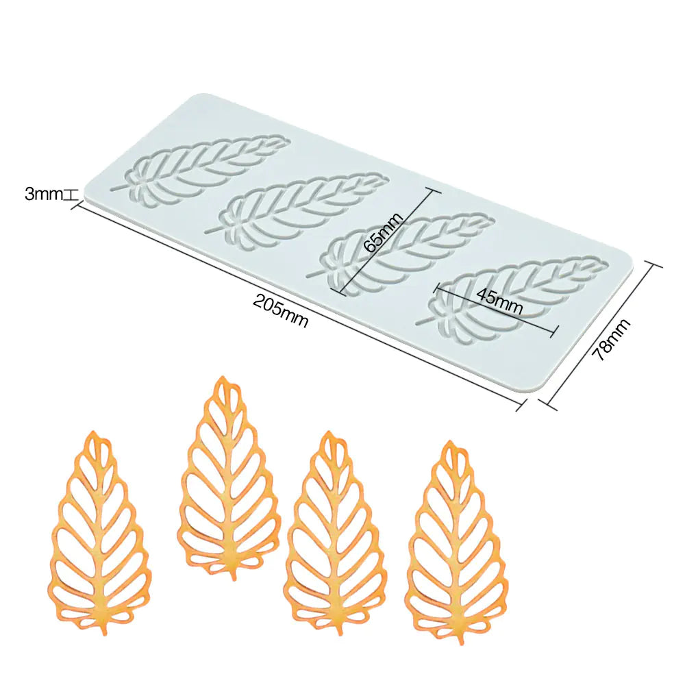 Pineapple Fruit Crisps Silicone Lace Mat for Baking