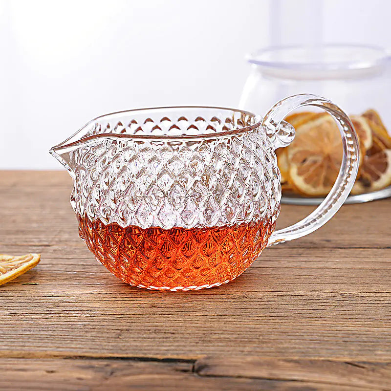 Borosilicate Glass Sunflower Teapot for Floral Tea - Lunqara 