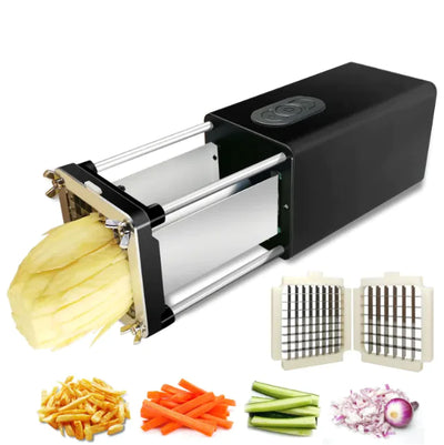 Electric French Fry & Vegetable Cutter - Lunqara 