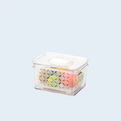 Transparent Refrigerator Food Storage Box for Dumplings - Lunqara