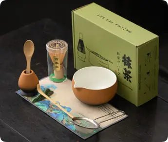 Matcha Bowl 8 - Piece Set - Lunqara