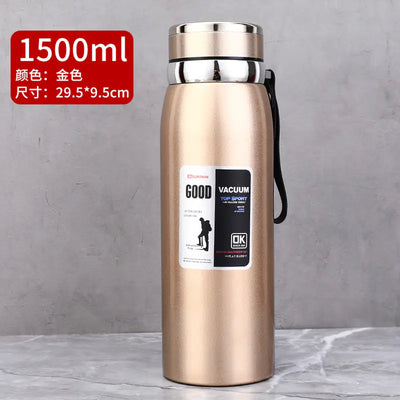 Stainless Steel Insulated Tea Cup 1000ml for Outdoors - Lunqara 