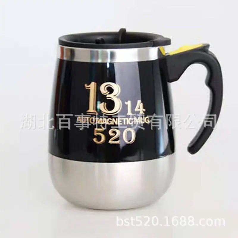 304 Stainless Steel Automatic Stirring Coffee Mug - Lunqara