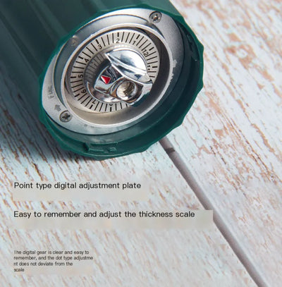 Stainless Steel Manual Coffee Grinder for Outdoor Use