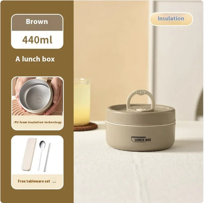 Japanese Stainless Steel Insulated Lunch Box - Lunqara 