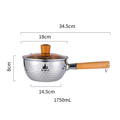 Japanese Snow Pan with Wooden Handle