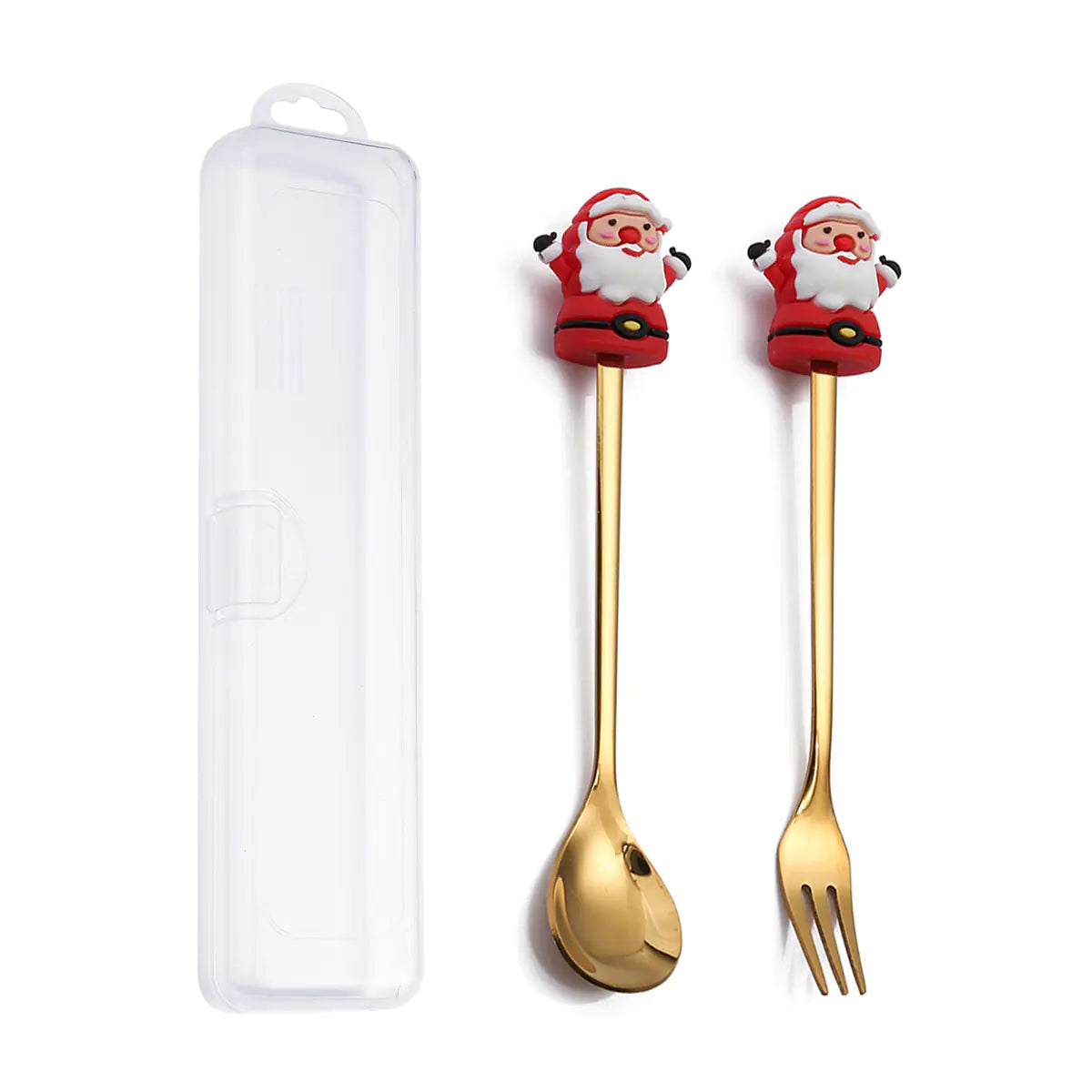 Stainless Steel Christmas Spoon Set with Forks