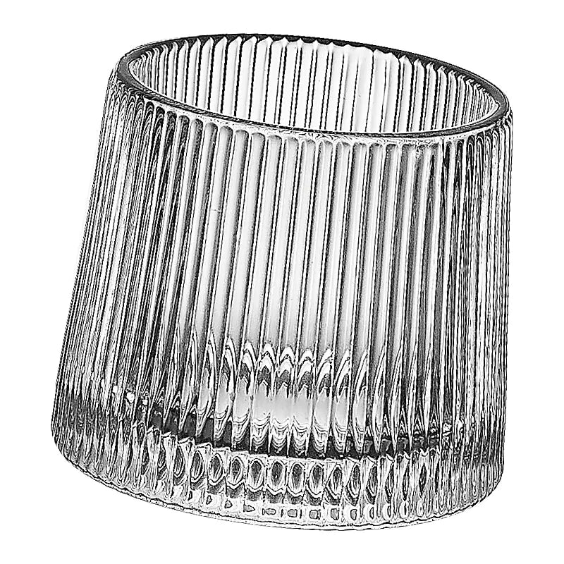 Creative Rotating Glass Cup for Whiskey and Coffee