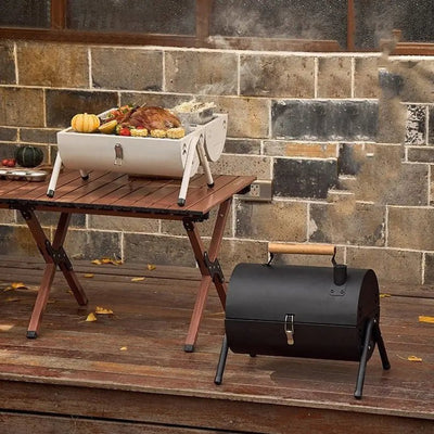 Portable Grill for Frying and Baking - Lunqara