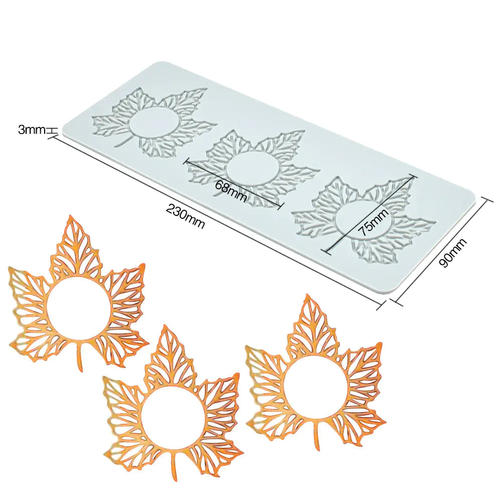 Pineapple Fruit Crisps Silicone Lace Mat for Baking