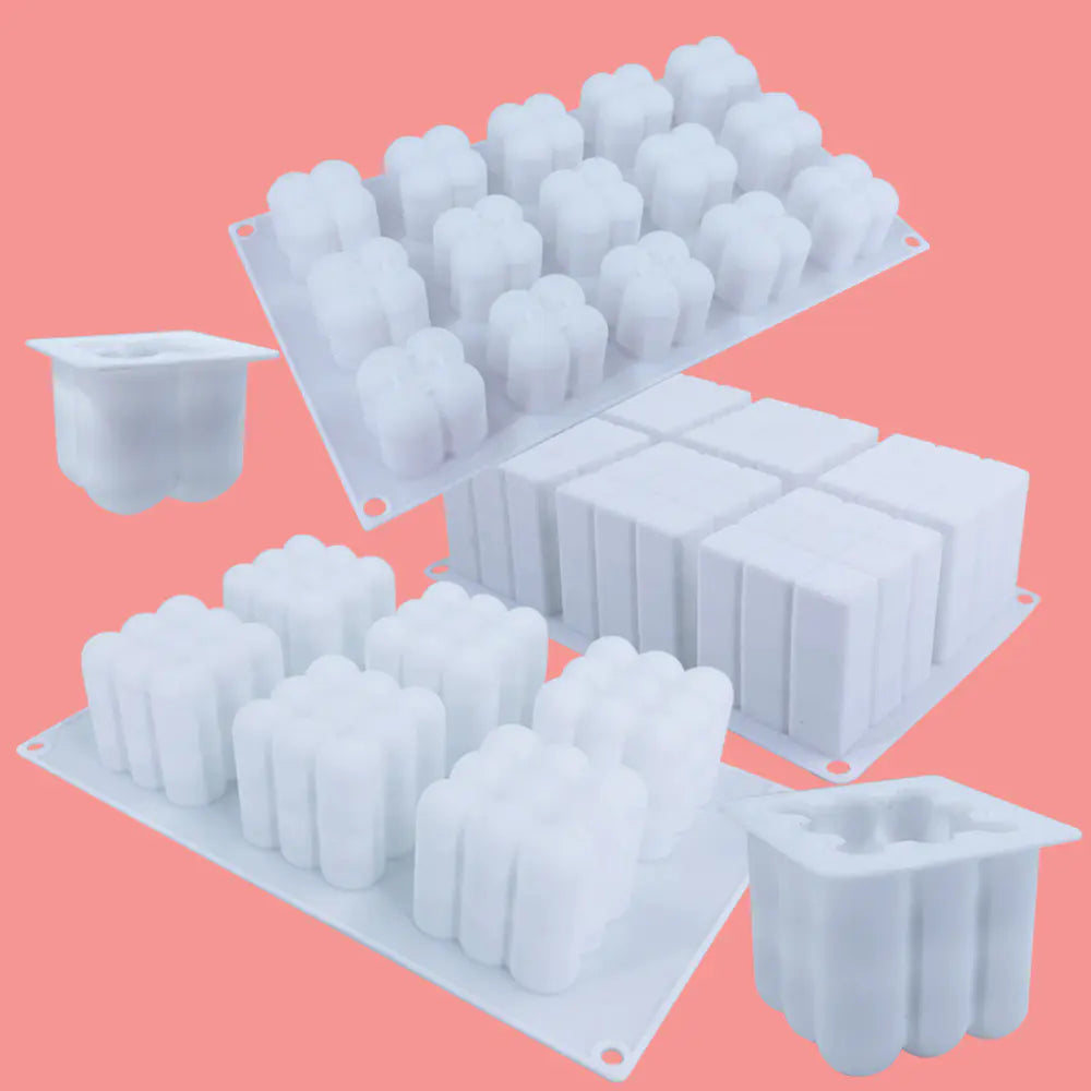 Silicone 3D Mousse Mold for French Baking and Candles