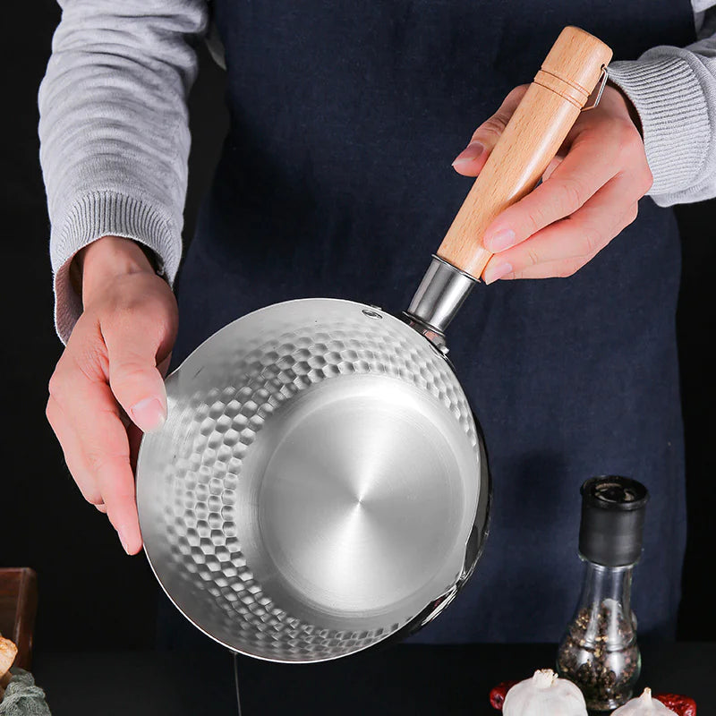 Japanese Snow Pan with Wooden Handle
