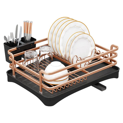 Multi-Functional Kitchen Dish Rack with Drainage System - Lunqara 