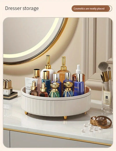 Multifunctional Kitchen Spice Rack - Rotating Bottle Shelf