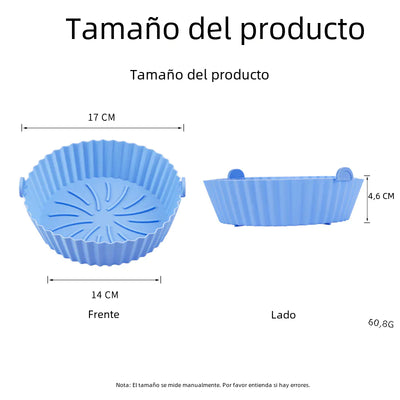 Air Fryer Silicone Baking Mat and Tray - Lunqara 
