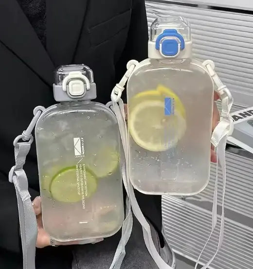 Large Capacity Sports Kettle with Lanyard - Lunqara 