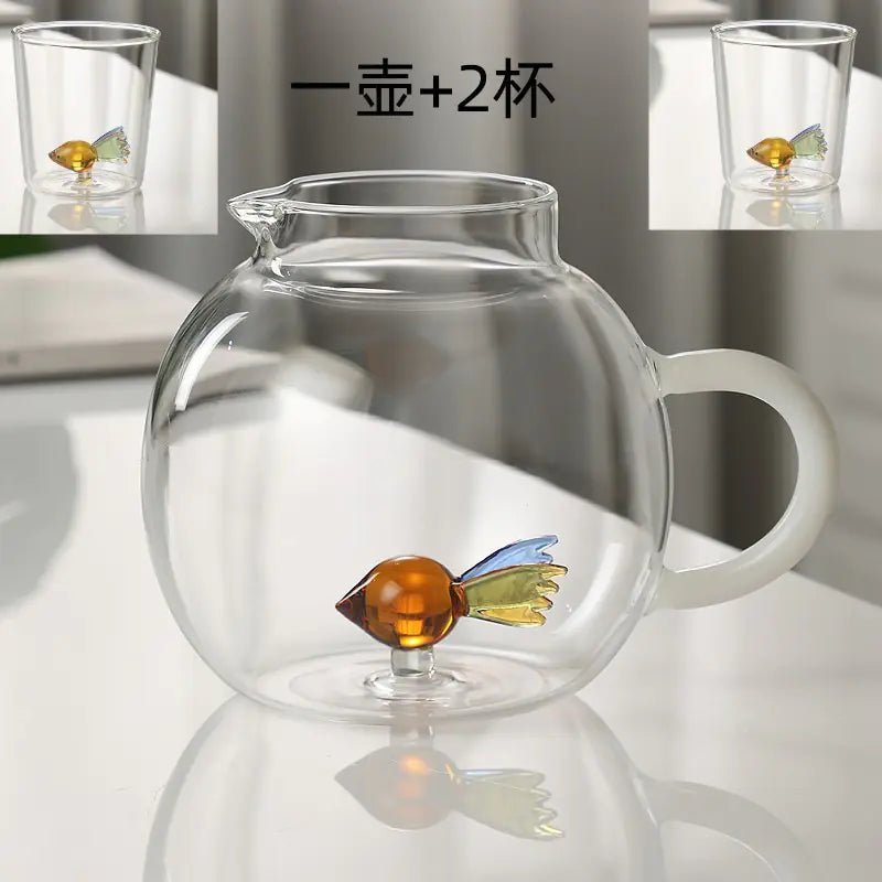 Cute Big Belly Cold Water Jug with Animal Farm Design - Lunqara
