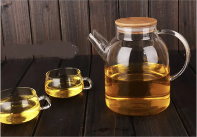 High-Temperature Resistant Glass Water Bottle - Lunqara 