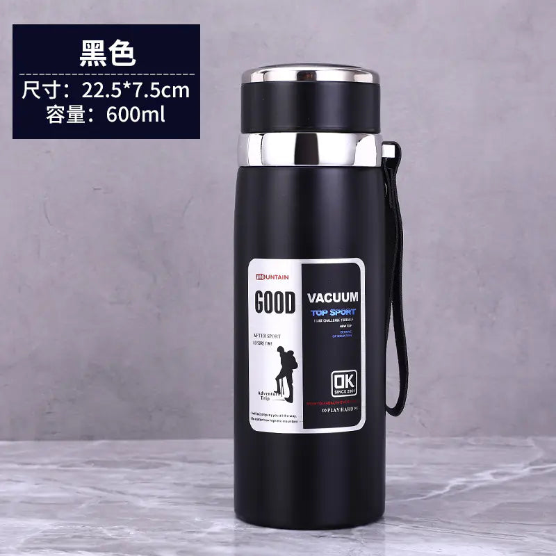 Stainless Steel Insulated Tea Cup 1000ml for Outdoors - Lunqara 