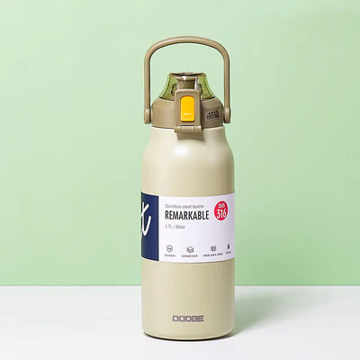 Dodge Large Capacity Insulated Stainless Steel Cup - Lunqara 