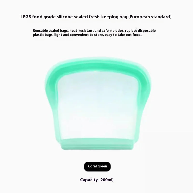 Food Grade Silicone Sealed Bag