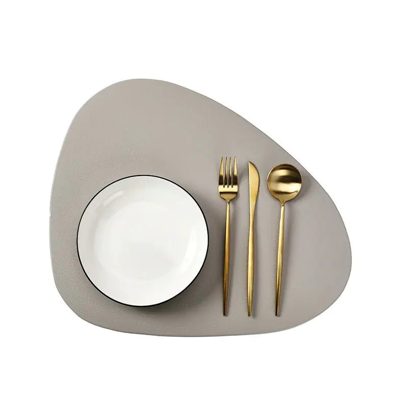 Faux Leather European Style Table Mats (1 Piece) - Lunqara