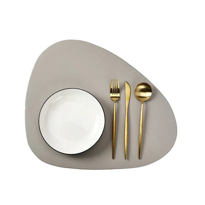 Faux Leather European Style Table Mats (1 Piece) - Lunqara