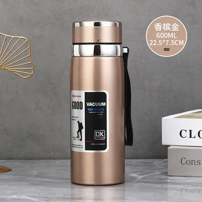 Stainless Steel Insulated Tea Cup 1000ml for Outdoors - Lunqara 