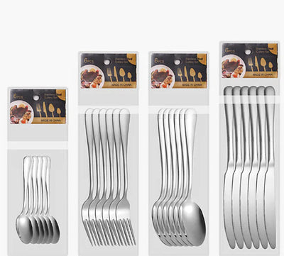 Stainless Steel Tableware Set
