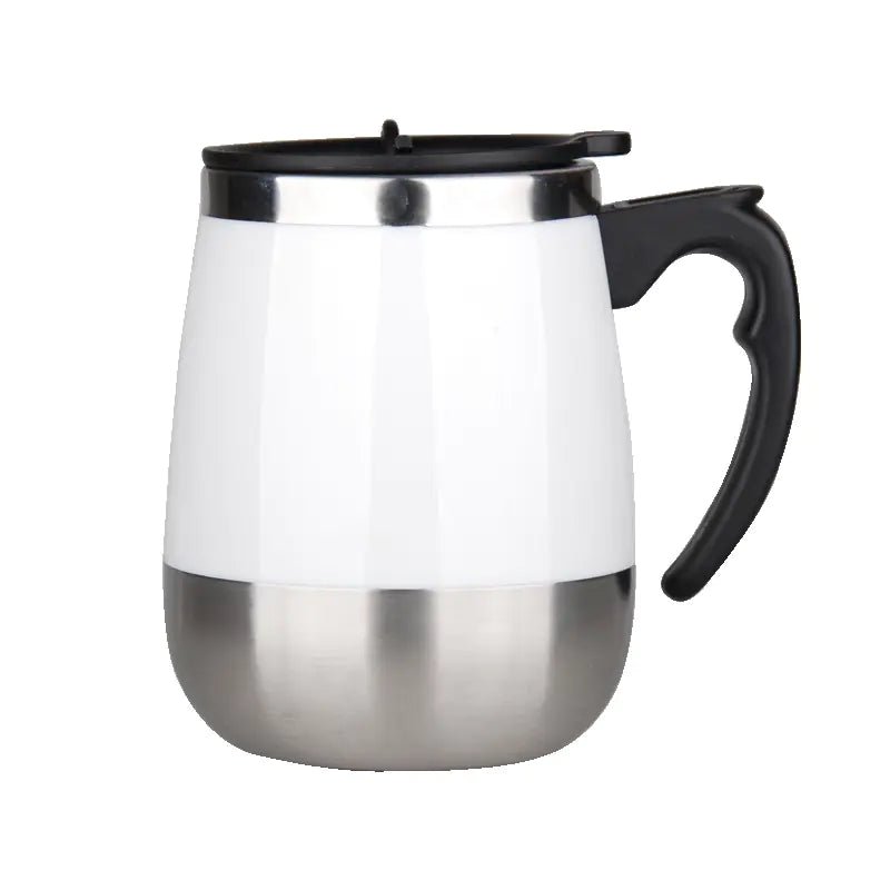304 Stainless Steel Automatic Stirring Coffee Mug - Lunqara