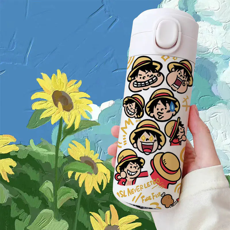 One Piece Anime Student Insulated Water Bottle