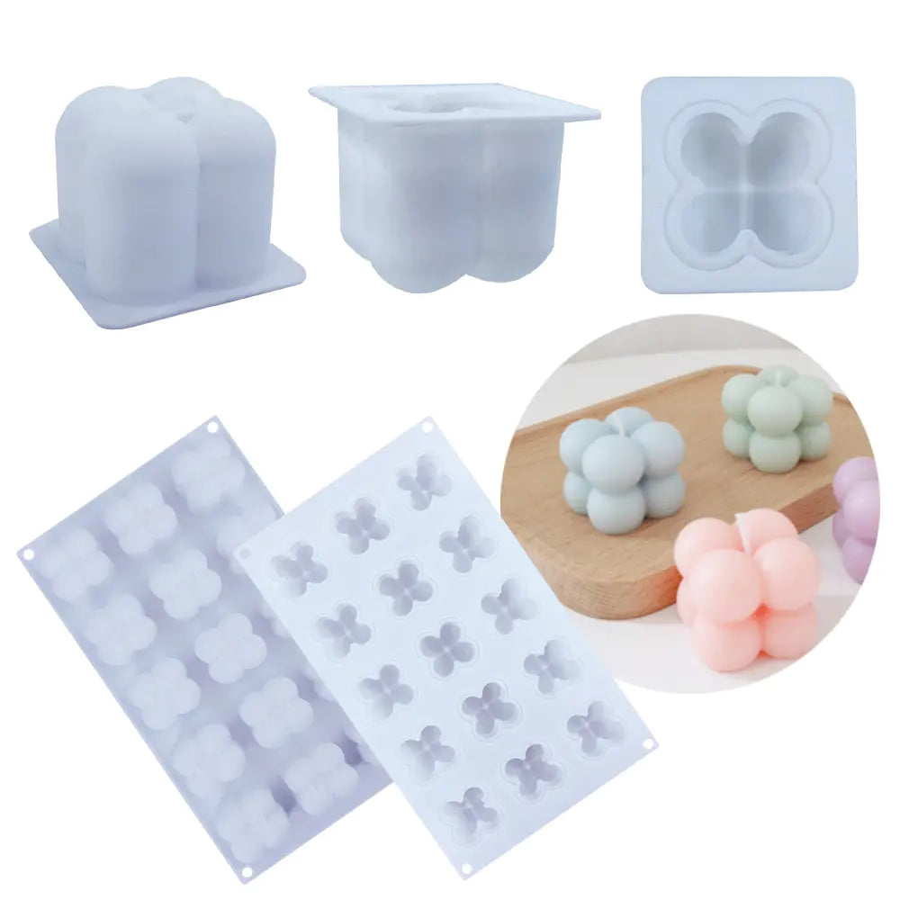 Silicone 3D Mousse Mold for French Baking and Candles
