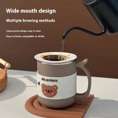 304 Stainless Steel Double-Layer Mug