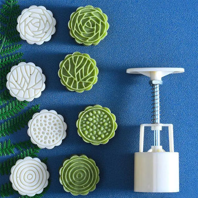 50g 3D Hibiscus Cherry Blossom Mooncake Mould