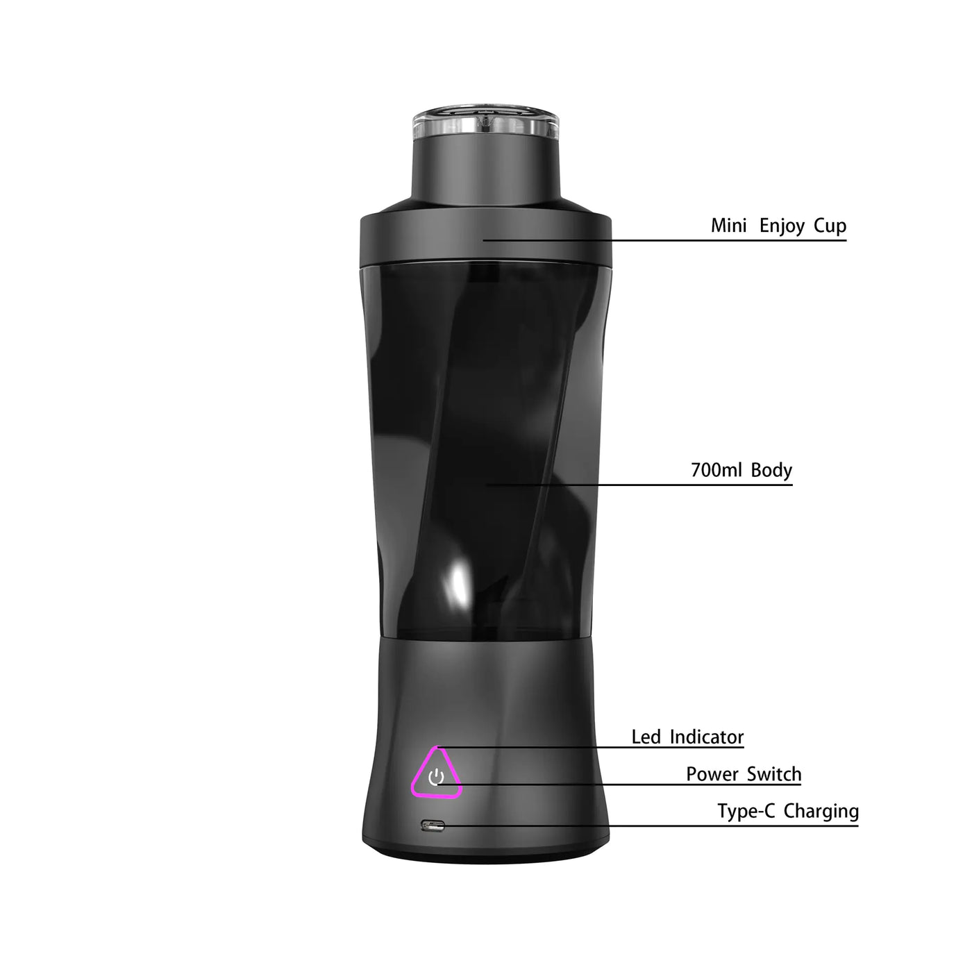 Portable Electric Juicer Cup - Lunqara 
