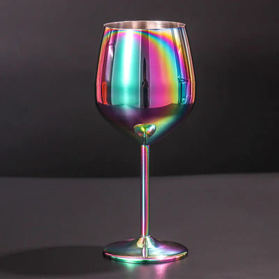 500ml Creative 304 Stainless Steel Wine Goblet - Lunqara 