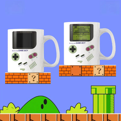 Large Ceramic Color-Changing Game Console Mug
