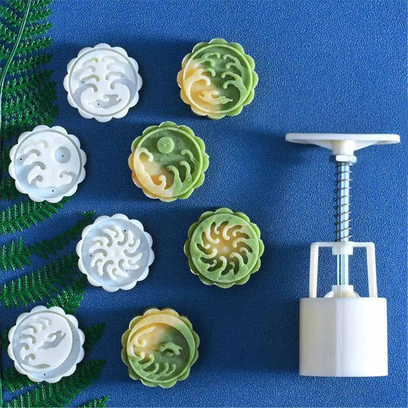 50g 3D Hibiscus Cherry Blossom Mooncake Mould