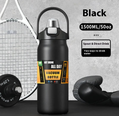 Stainless Steel Insulated Straw Bottle